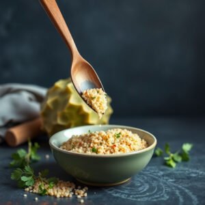 Papinha Orgânica de Abóbora com Quinoa